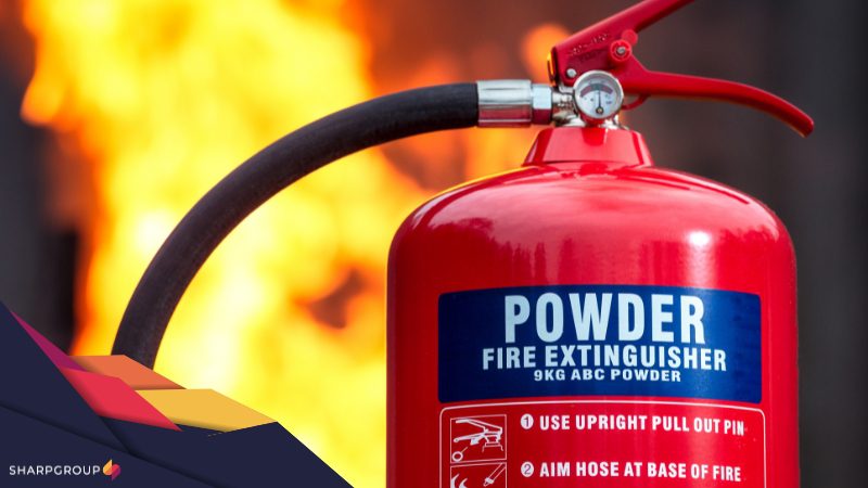 Dry Powder Fire Extinguisher