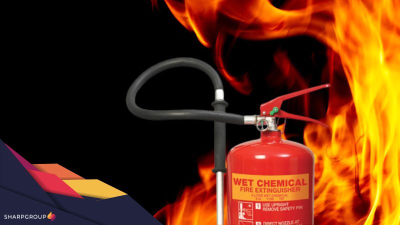 Wet Chemical Fire Extinguisher