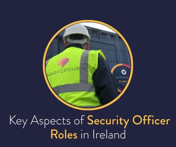 security officer patrolling